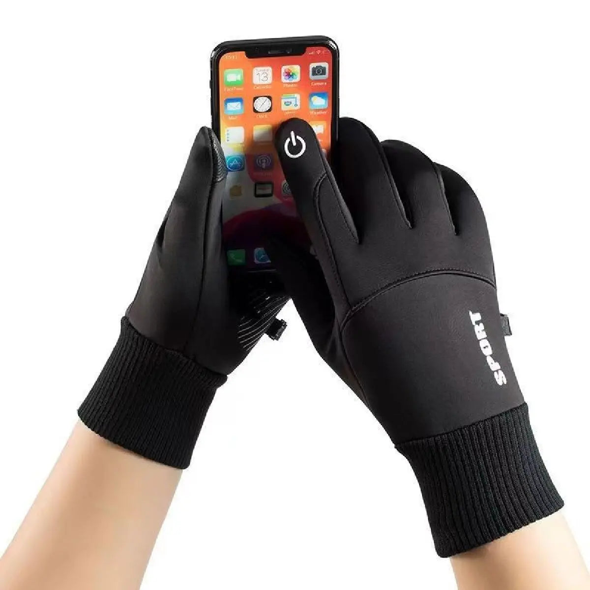 Winter Waterproof Gloves - Windproof, Touchscreen, and Warm Soft Interior. 