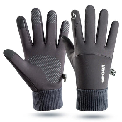 Winter Waterproof Gloves - Windproof, Touchscreen, and Warm Soft Interior. 