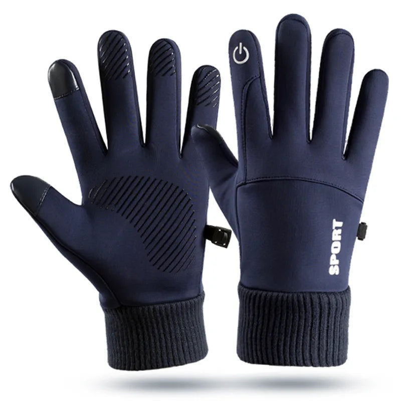 Winter Waterproof Gloves - Windproof, Touchscreen, and Warm Soft Interior. 