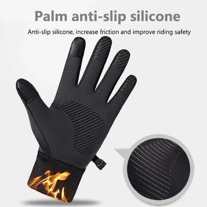 Winter Waterproof Gloves - Windproof, Touchscreen, and Warm Soft Interior. 